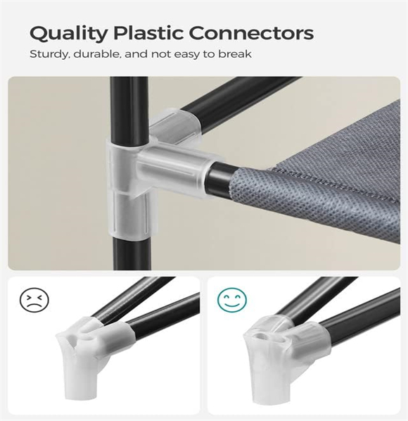 Shoe rack with cover